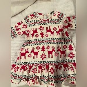 Hanna Anderson Dear Dear Pajamas Dress - size 2T